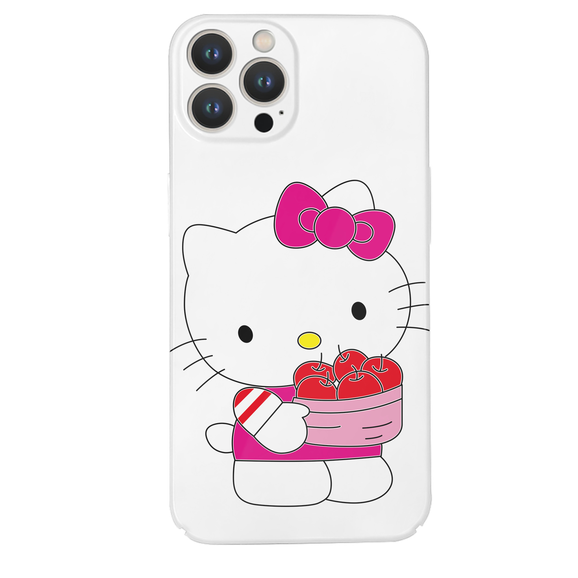 （画像用） Hello Kitty ハローキティ 【iPhone 14シリーズ対応】ハードケース